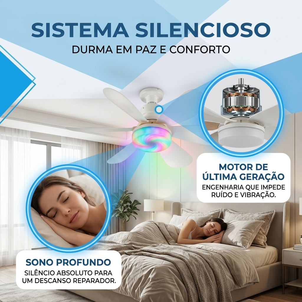 Sistema silencioso com motor de última geração